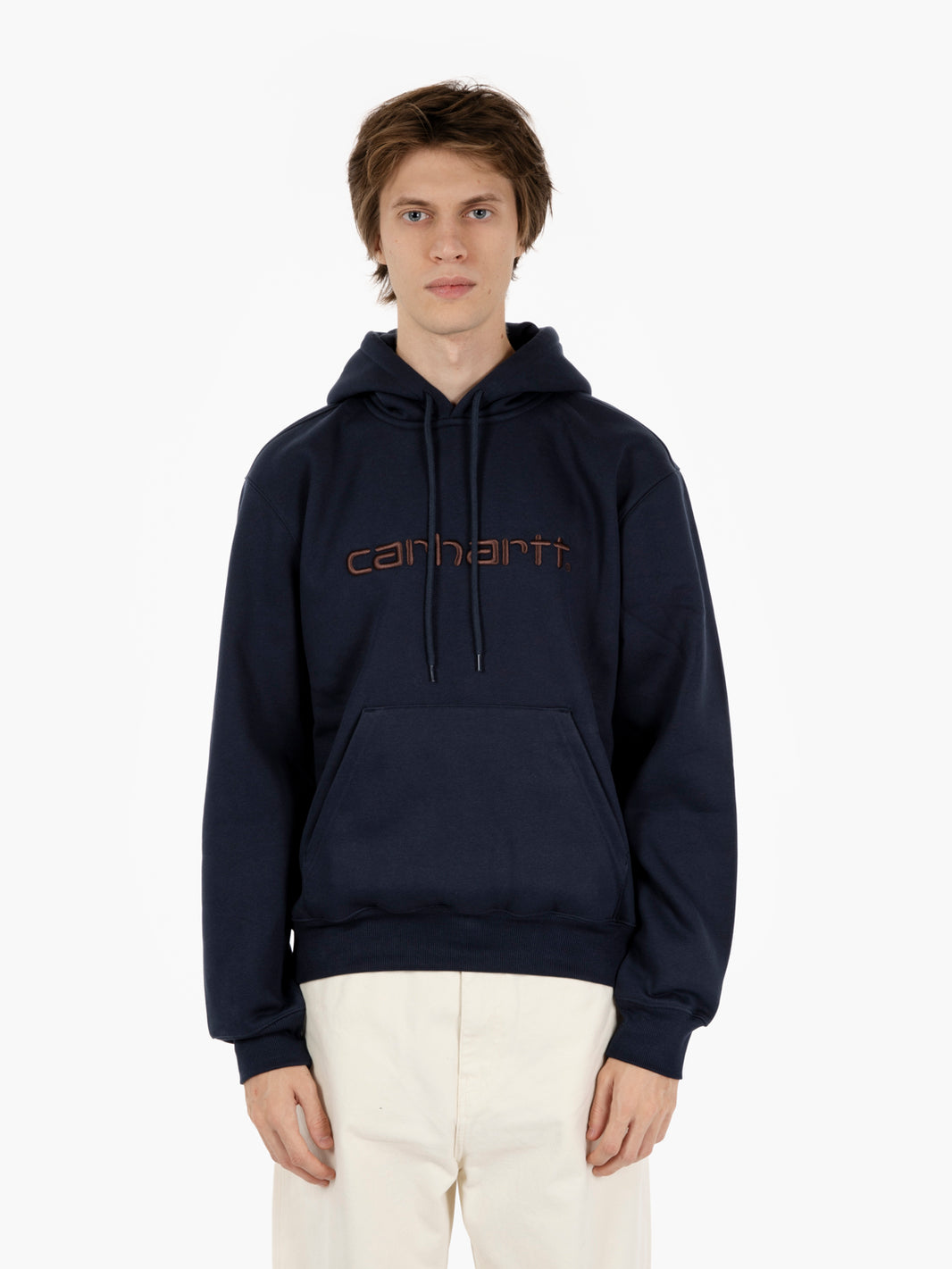 Hooded sweat sycamore night / palisander