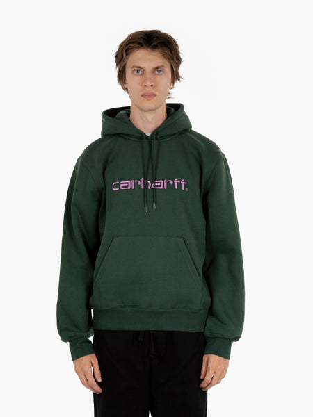 Carhartt WIP - Hooded sweat sycamore tree / phlox | STIMM
