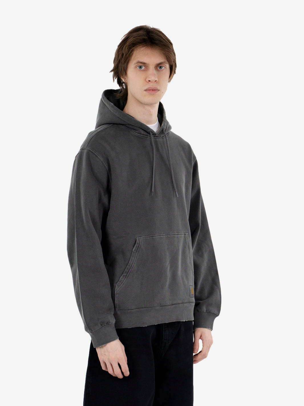 Hooded Torion sweat black grind wash