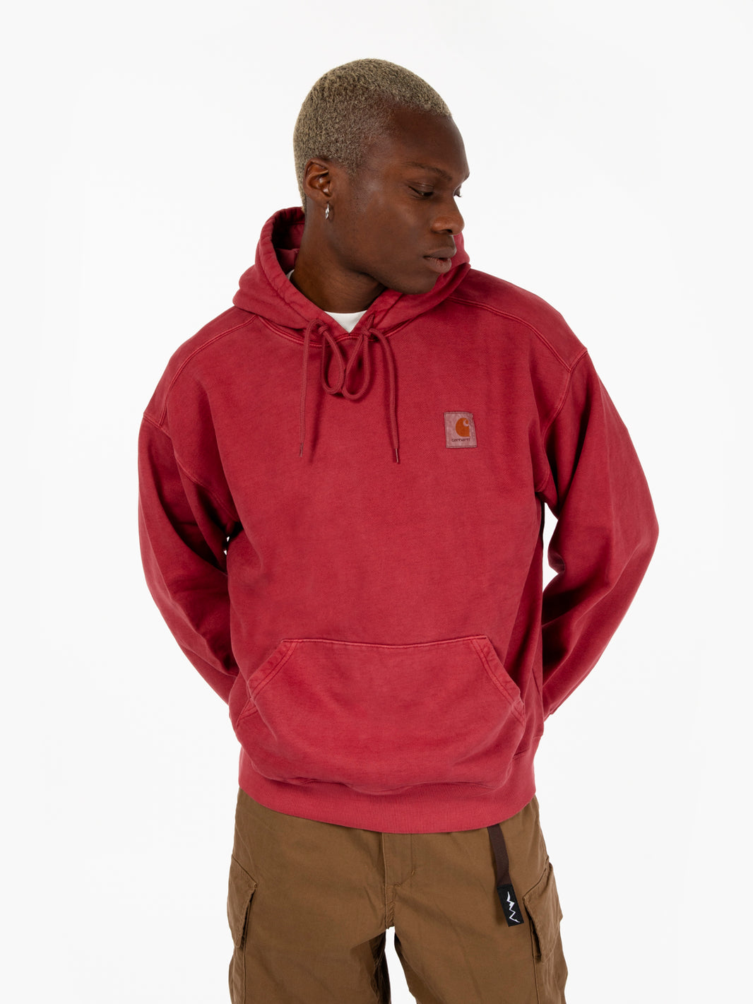 Hooded Vista Sweat Scarlet 