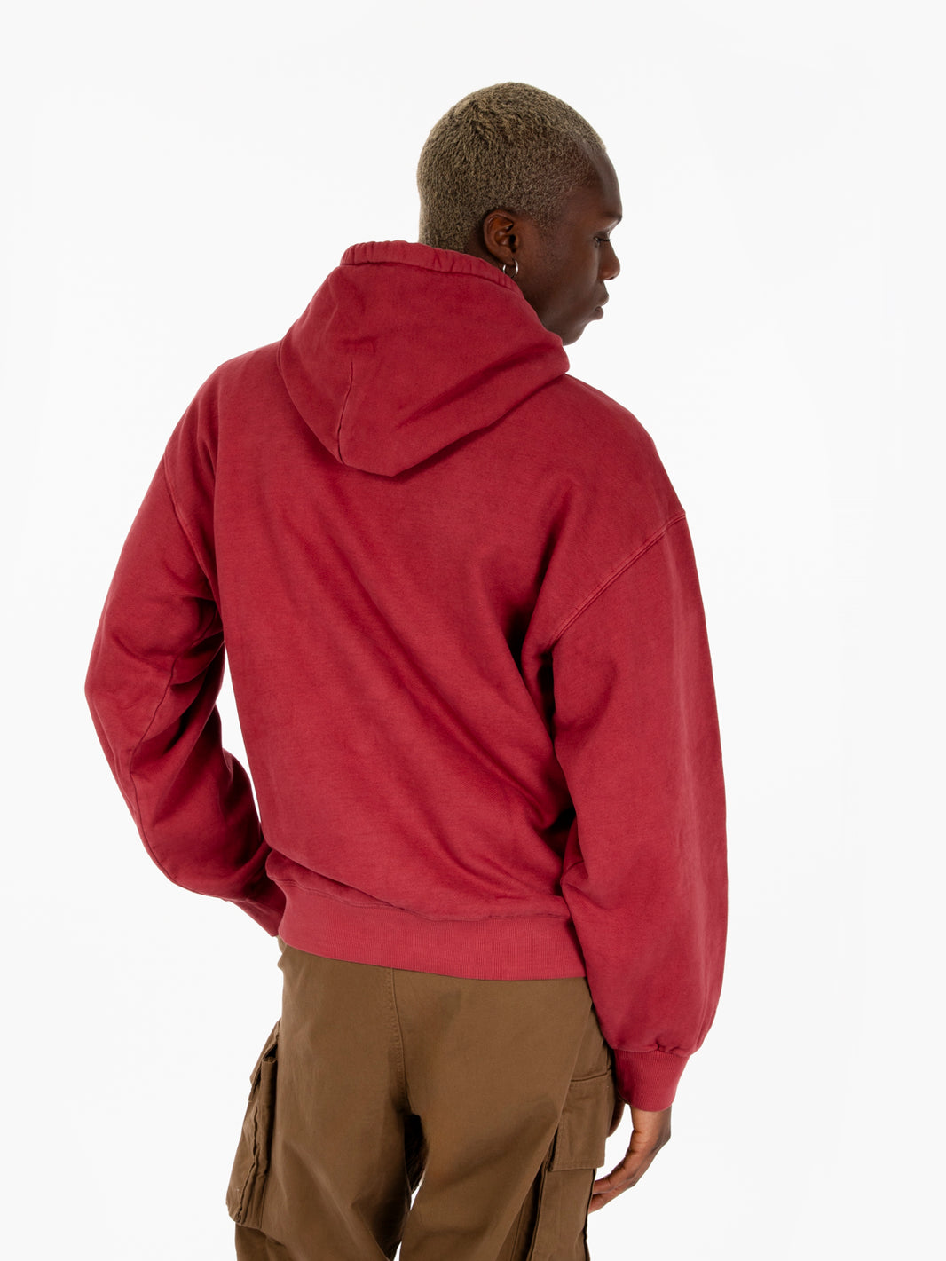 Hooded Vista Sweat Scarlet 