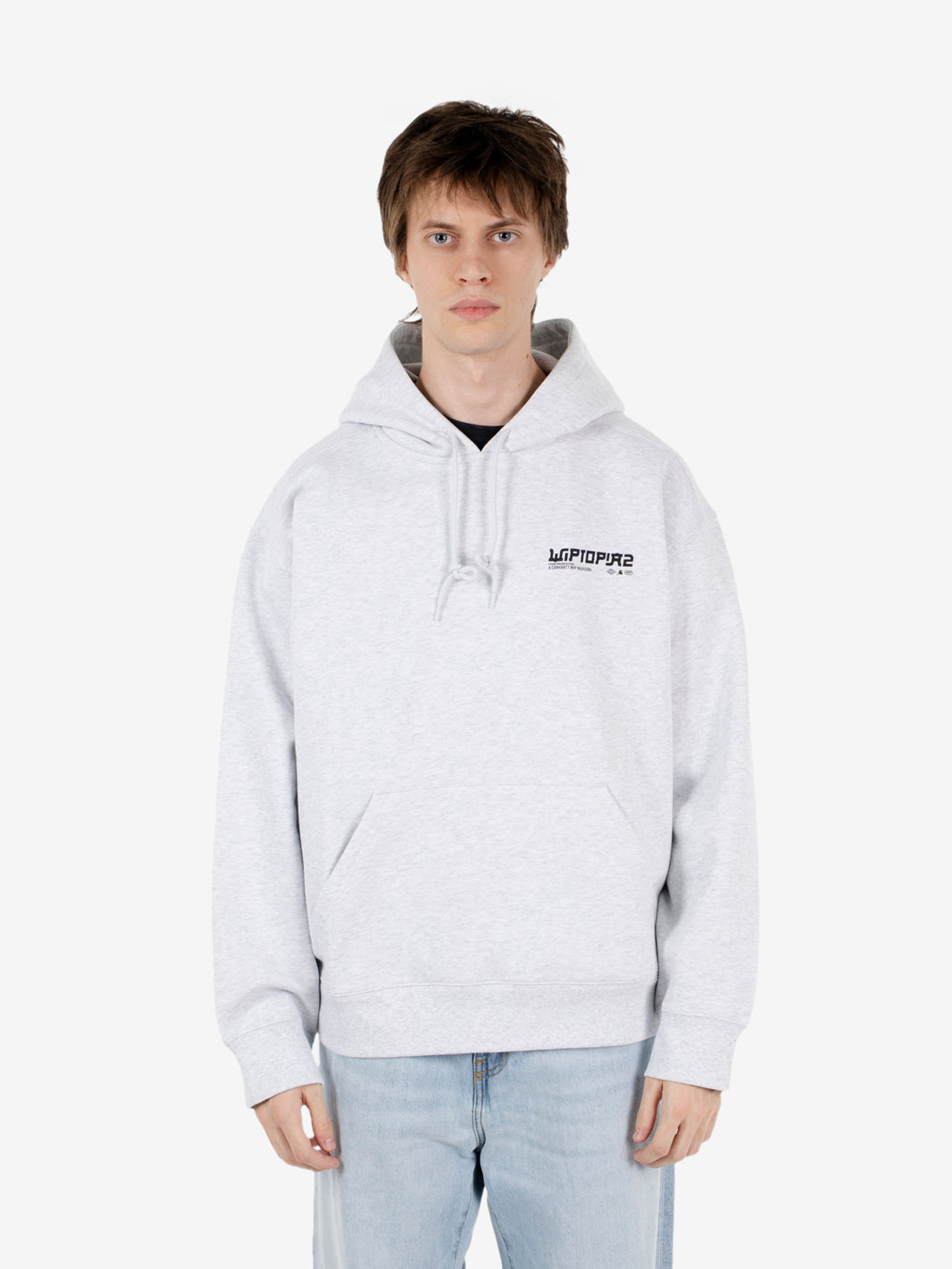Hooded Wiptopia II ash heather sweatshirt