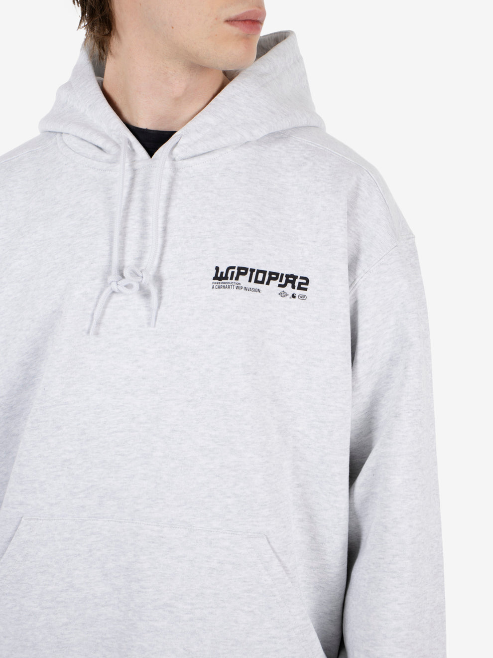 Hooded Wiptopia II sweat ash heather