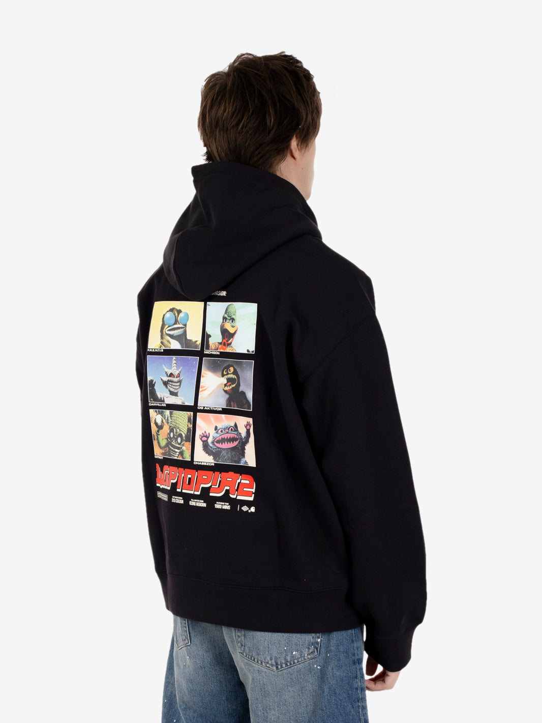 Hooded Wiptopia II sweat black