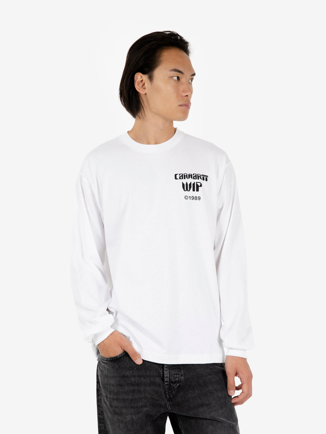 L/S Better Dreams t-shirt white
