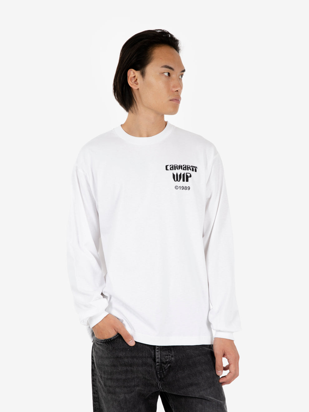 L/S Better Dreams t-shirt white