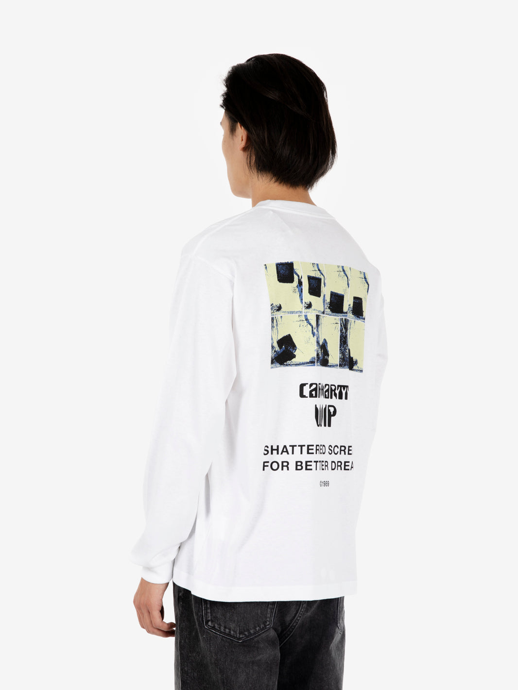 L/S Better Dreams t-shirt white