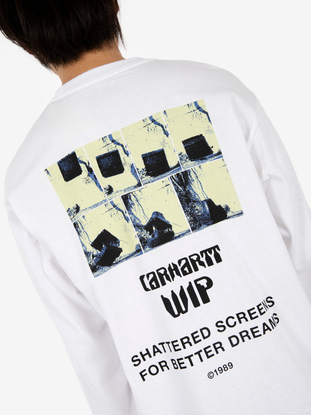 L/S Better Dreams t-shirt white