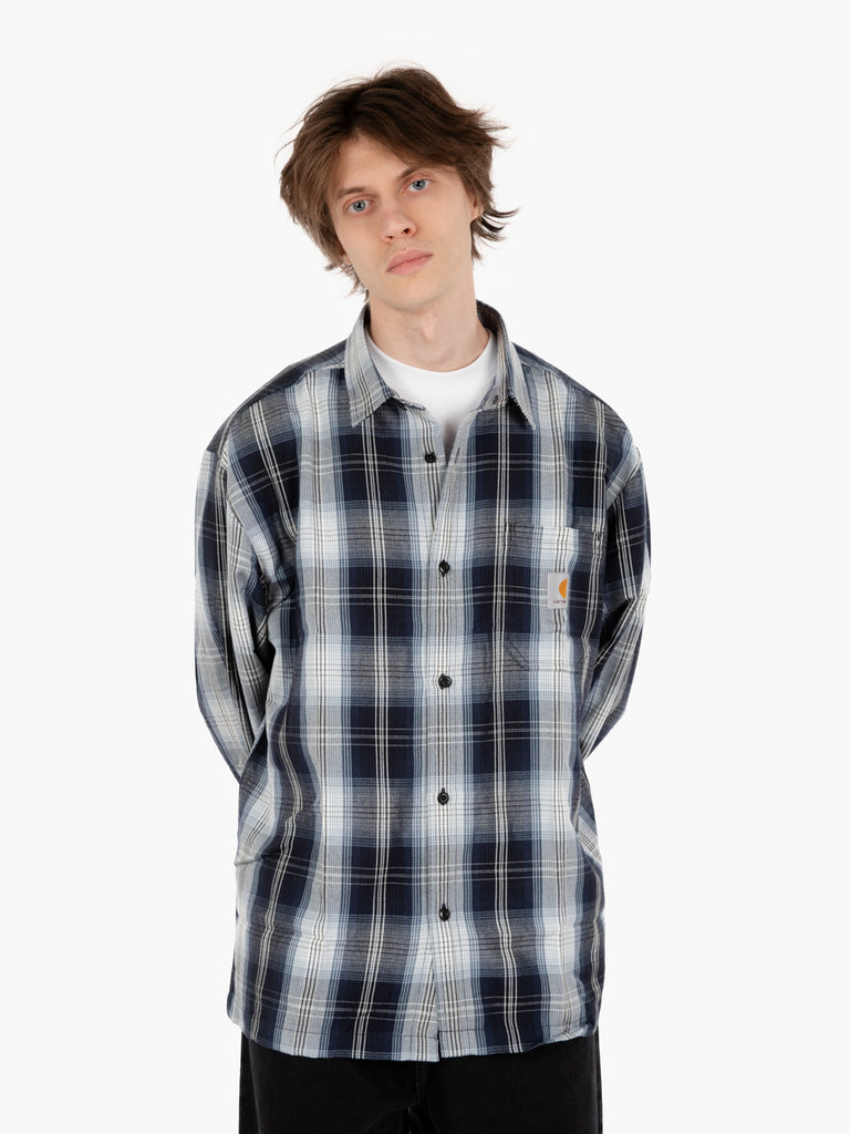 Carhartt WIP - L/S Blanton shirt blanton check / mizar