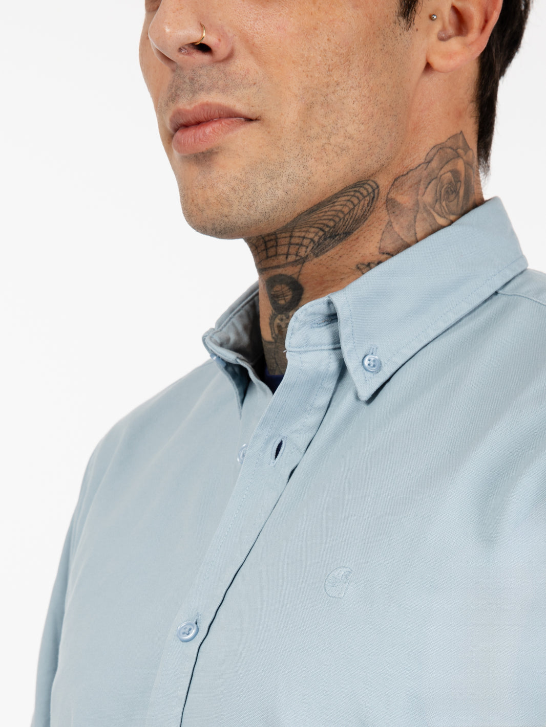 L/S Bolton Shirt frosted blue