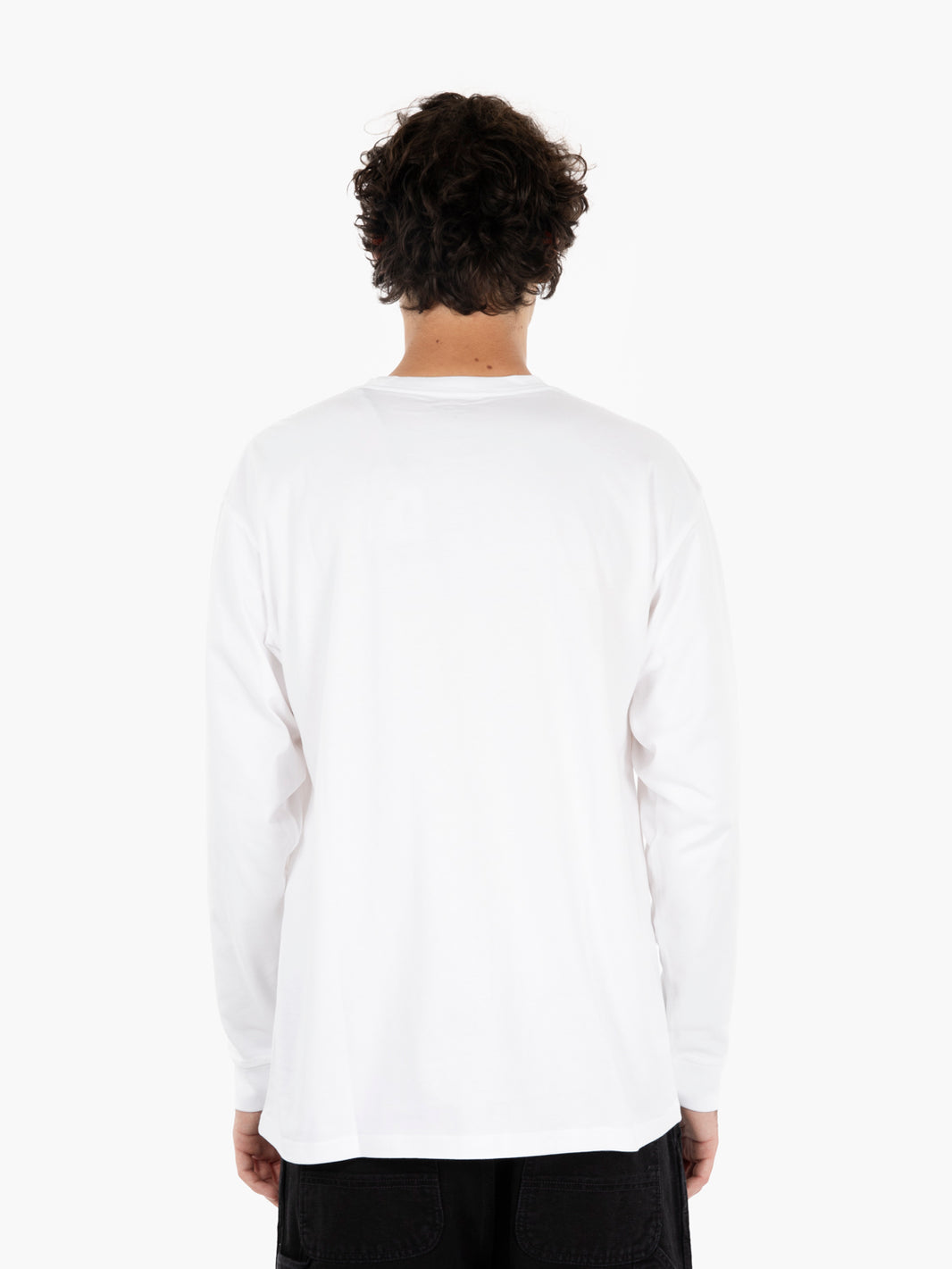 L/S Chase T-Shirt white / gold 