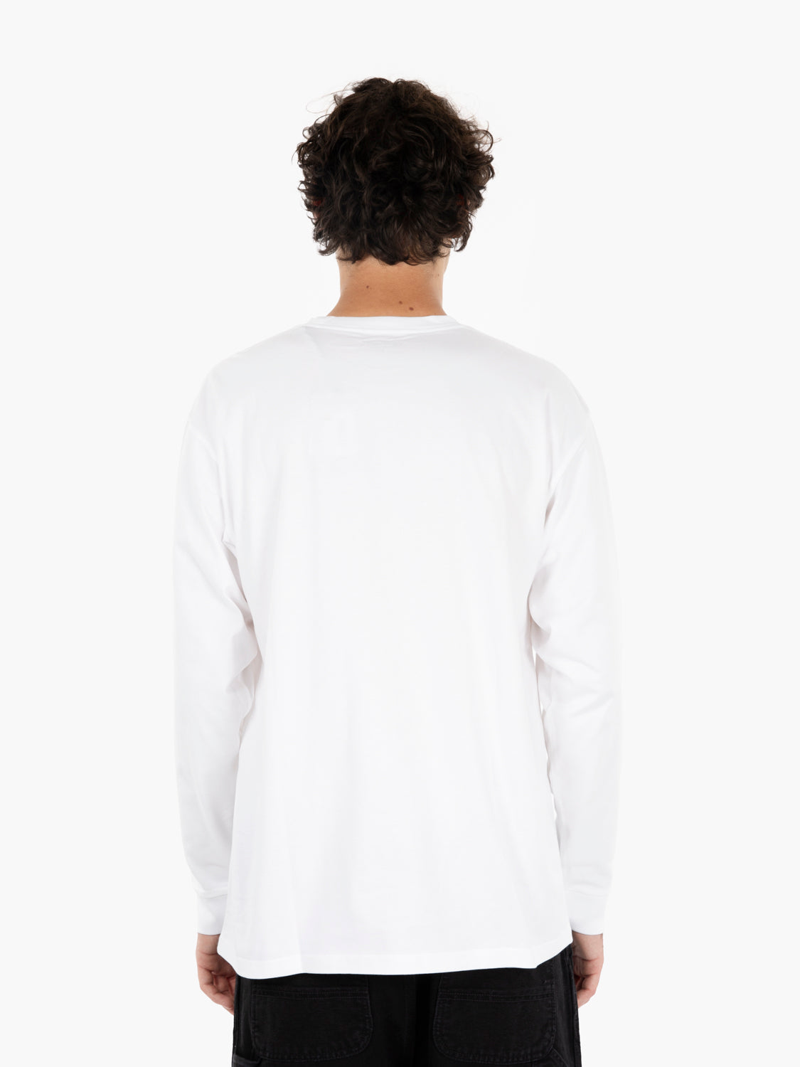 L/S Chase T-Shirt white / gold