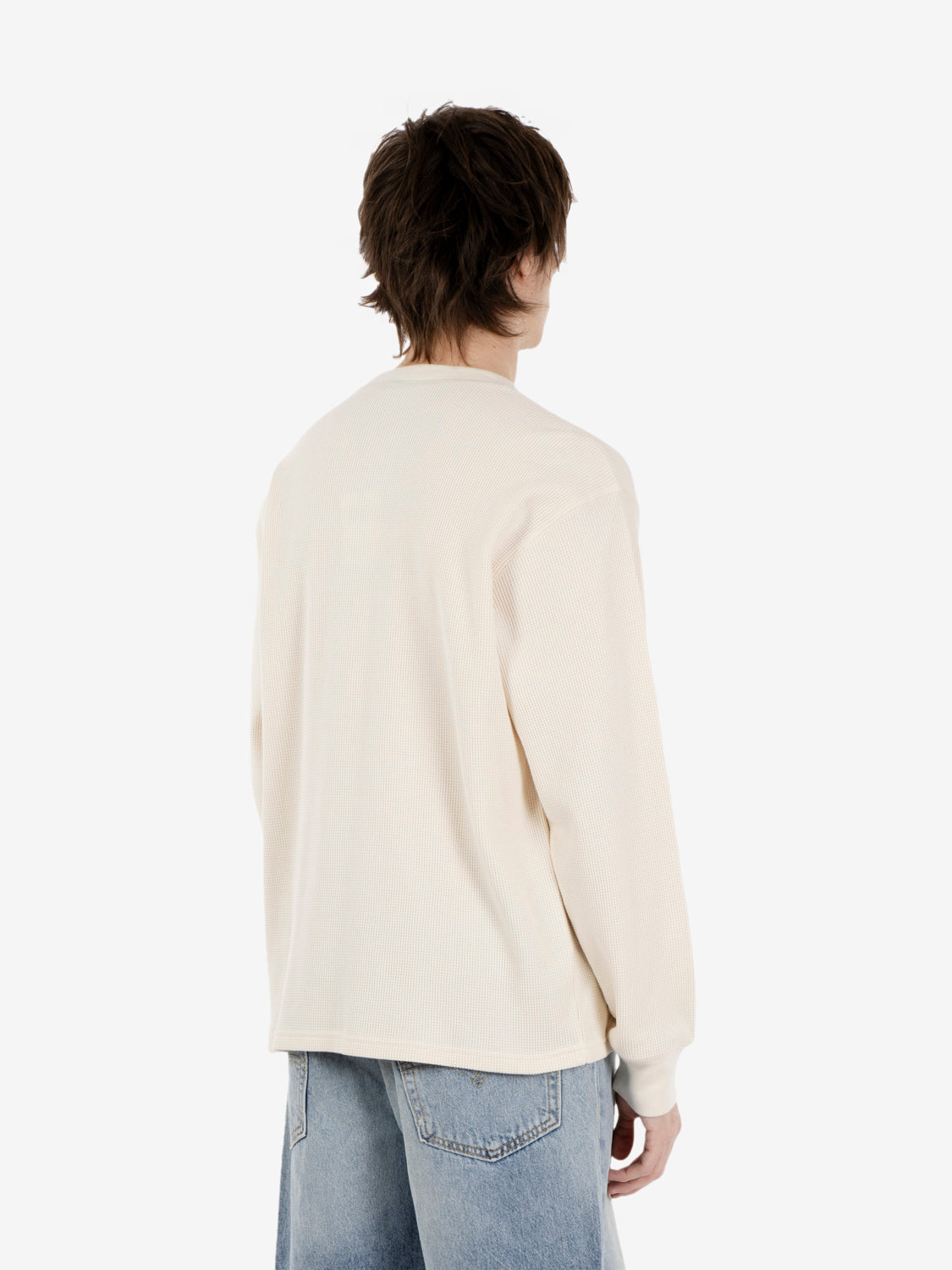 L/S Eightynine Waffle T-Shirt natural