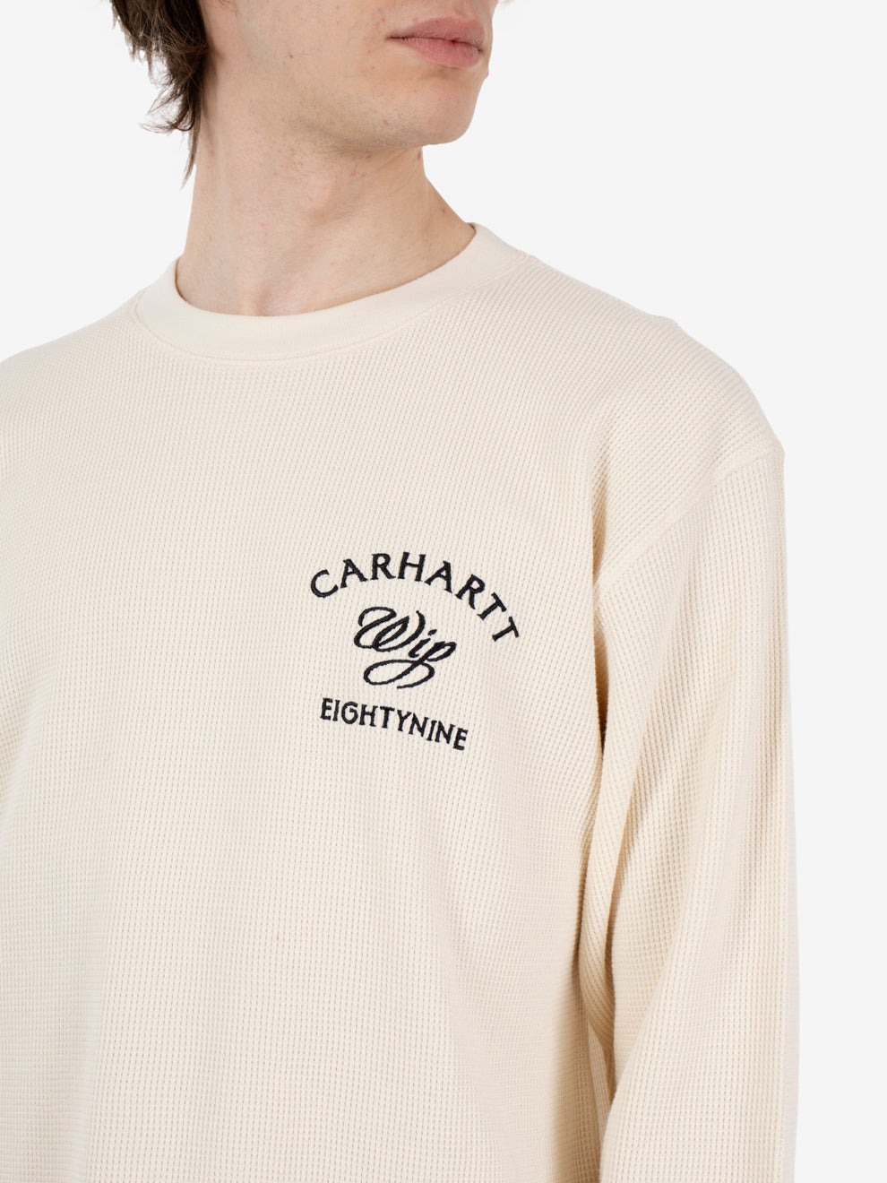 L/S Eightynine Waffle T-Shirt natural