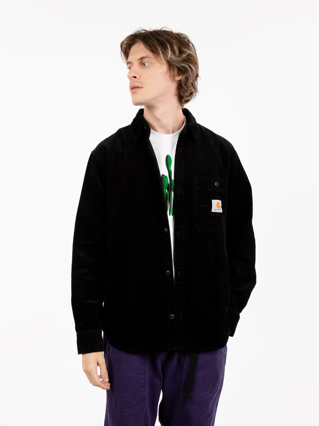 L/S Flint Shirt black 