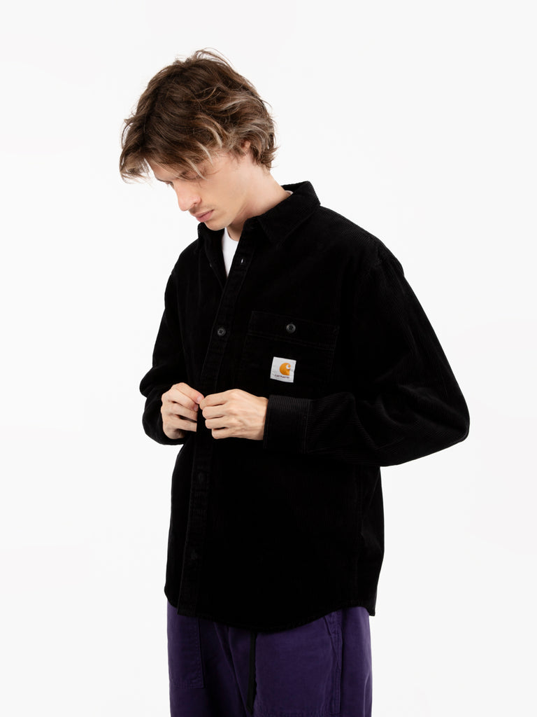 Carhartt WIP - L/S Flint Shirt black