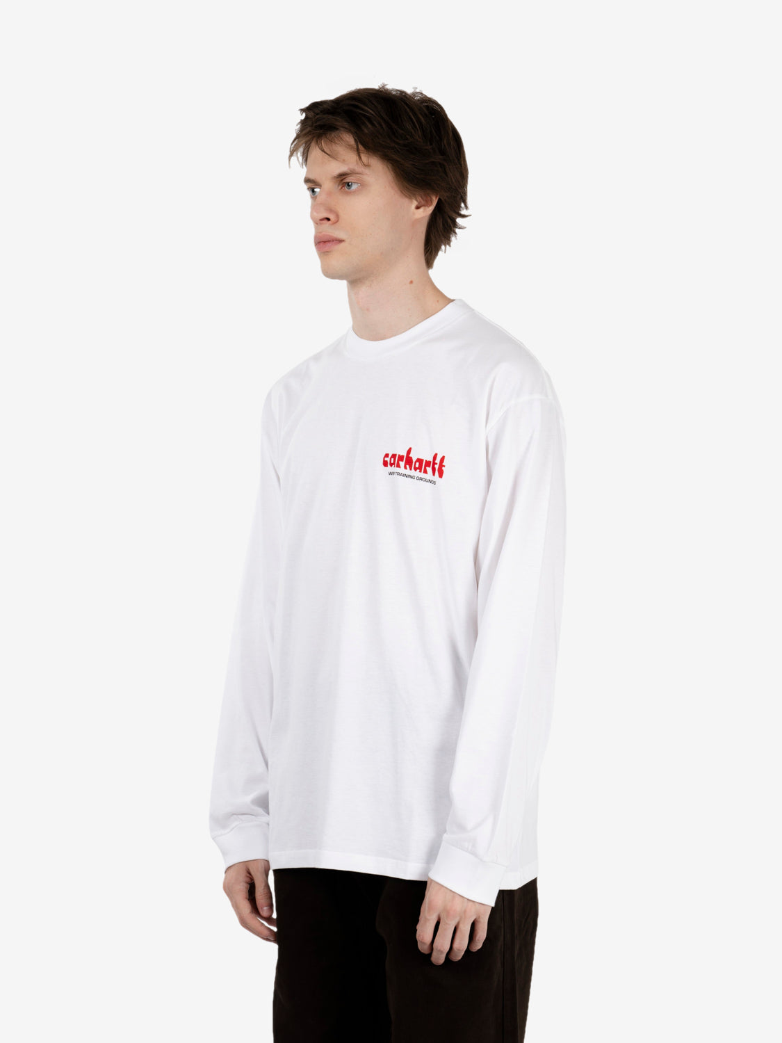 L/S Framework t-shirt white