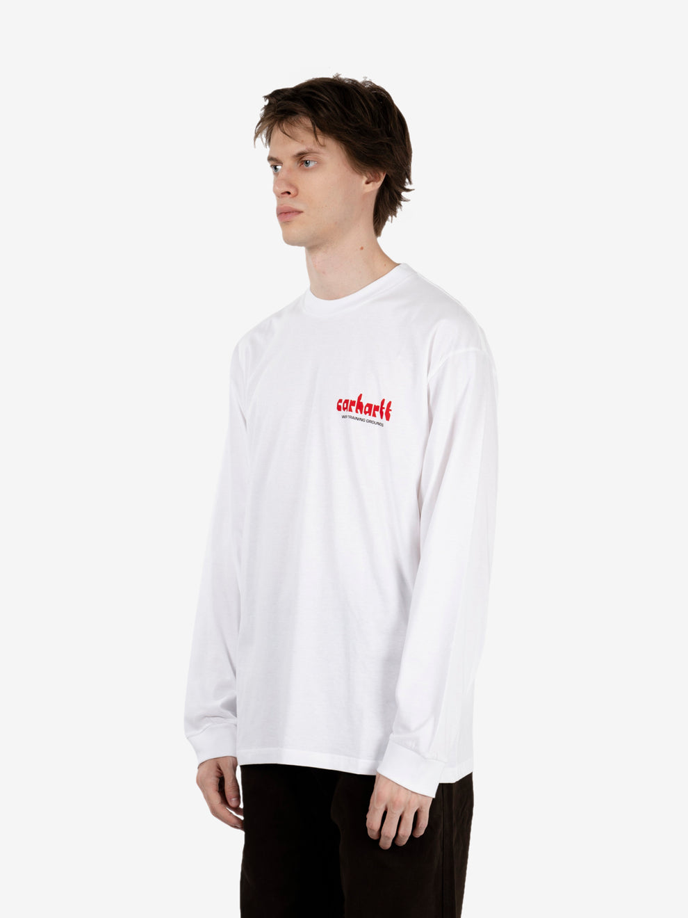 L/S Framework t-shirt white