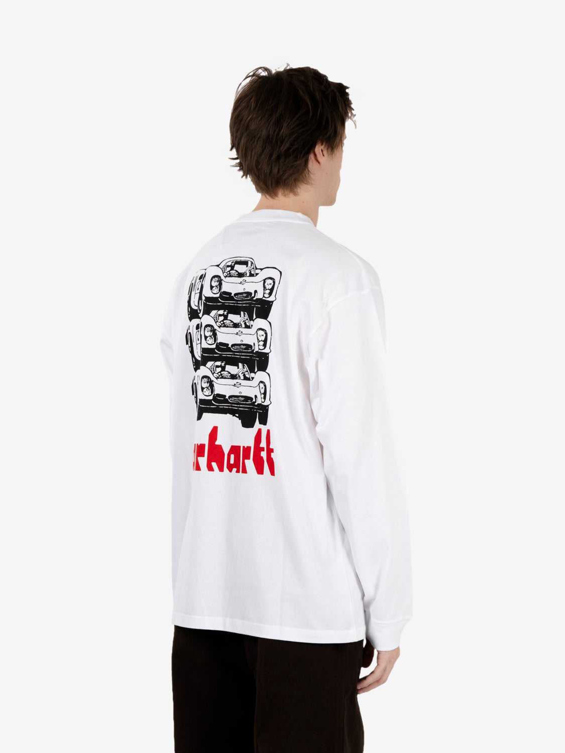 L/S Framework t-shirt white