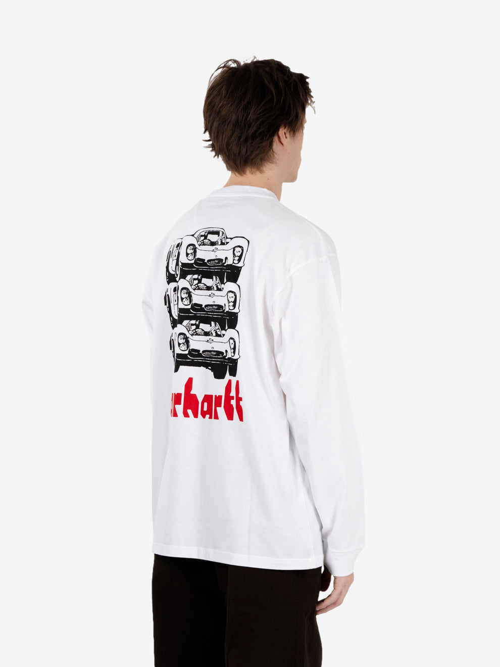 L/S Framework t-shirt white