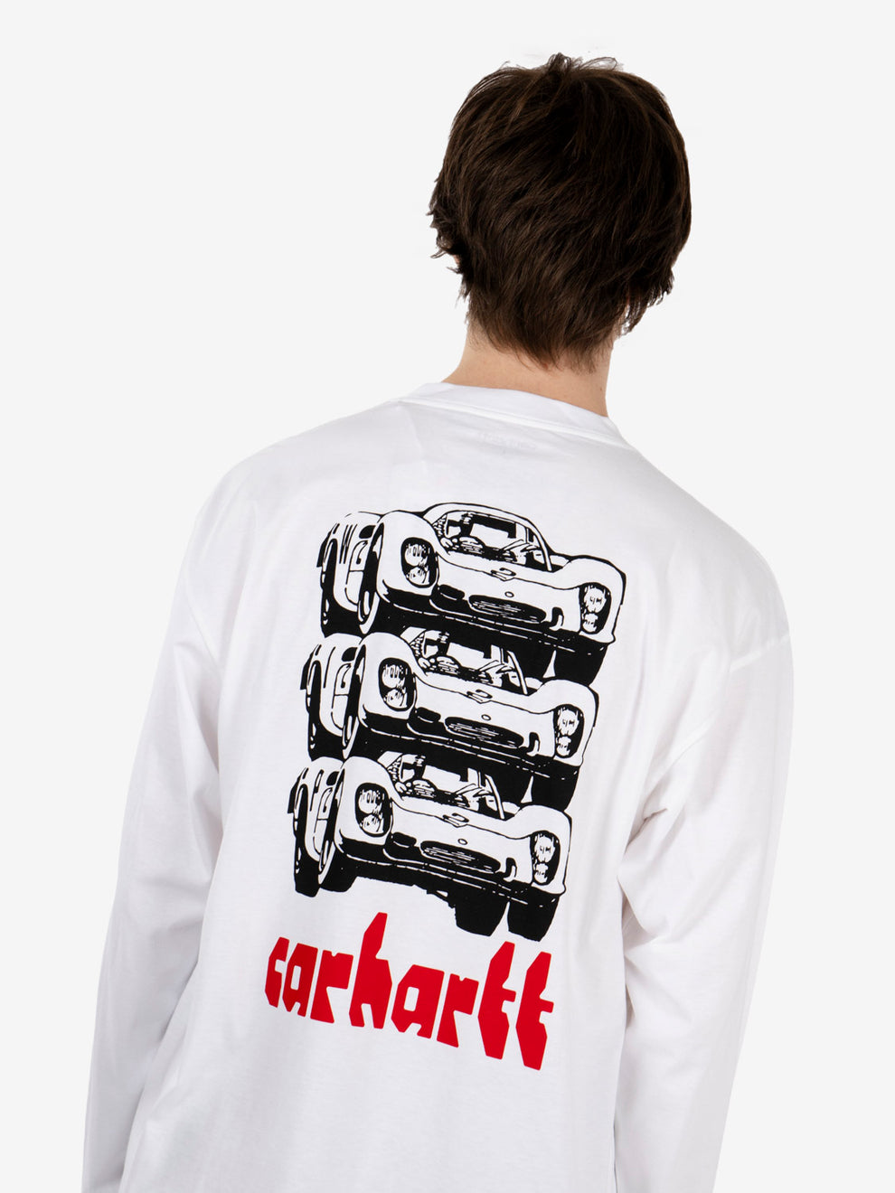 L/S Framework t-shirt white