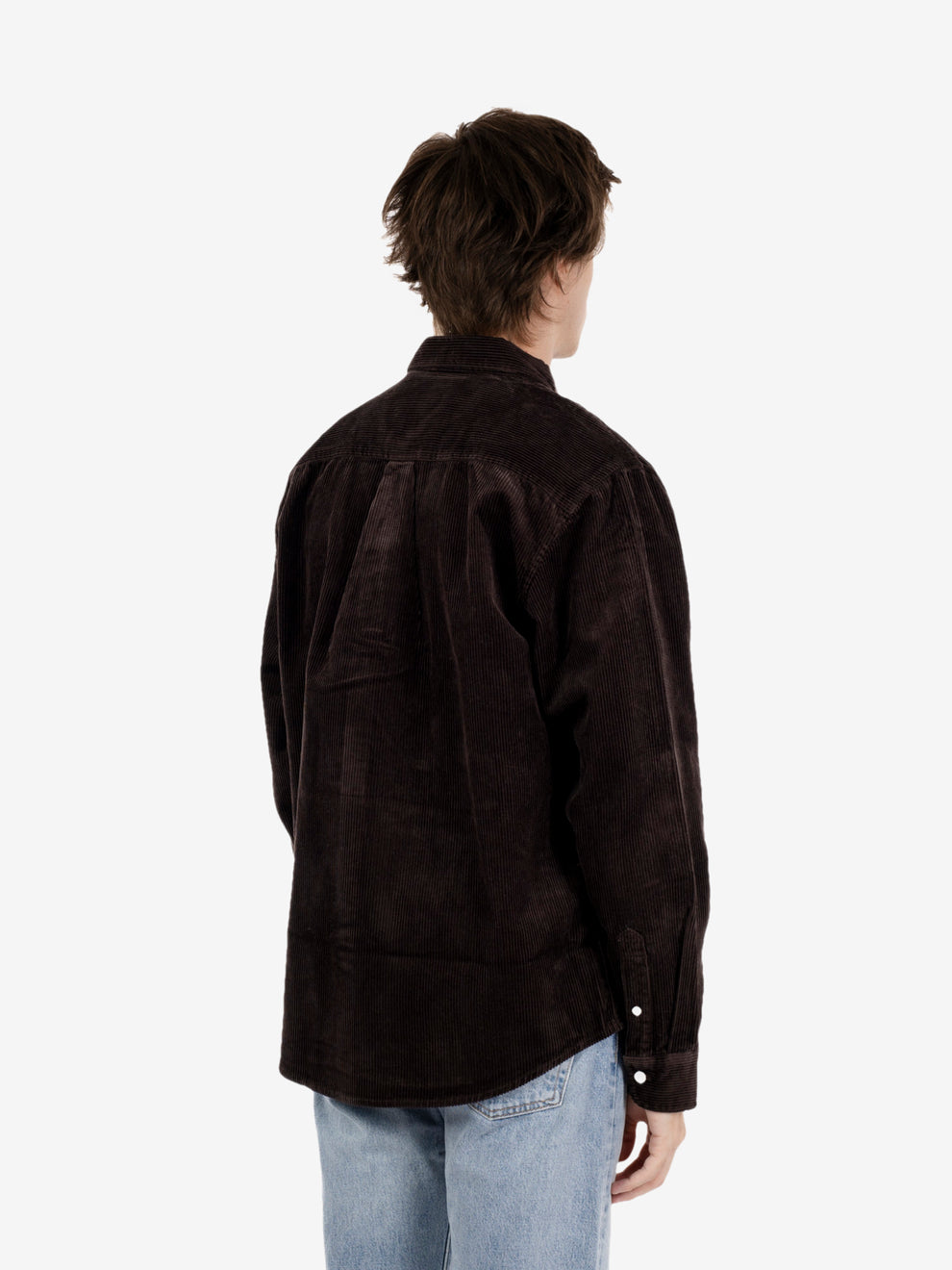 L/S MADISON CORD SHIRT TOBACCO I029958.47XX.03