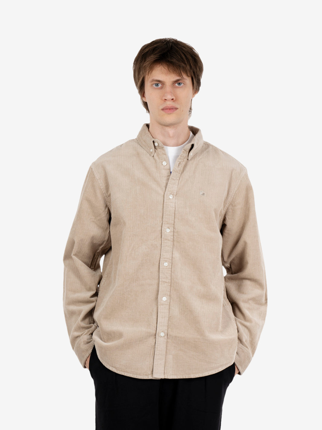 L/S Madison Cord Shirt wall