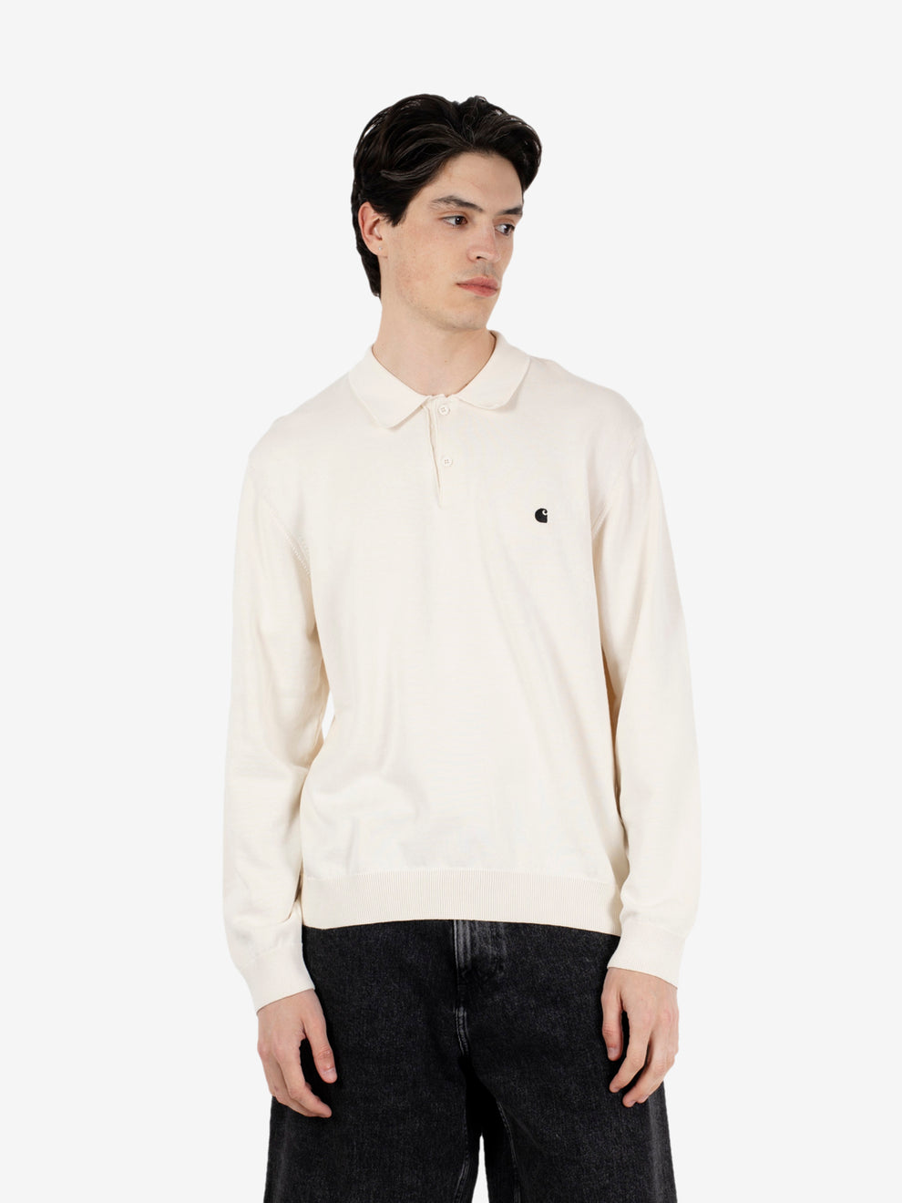 L/S Madison Polo Cinnerus / Black