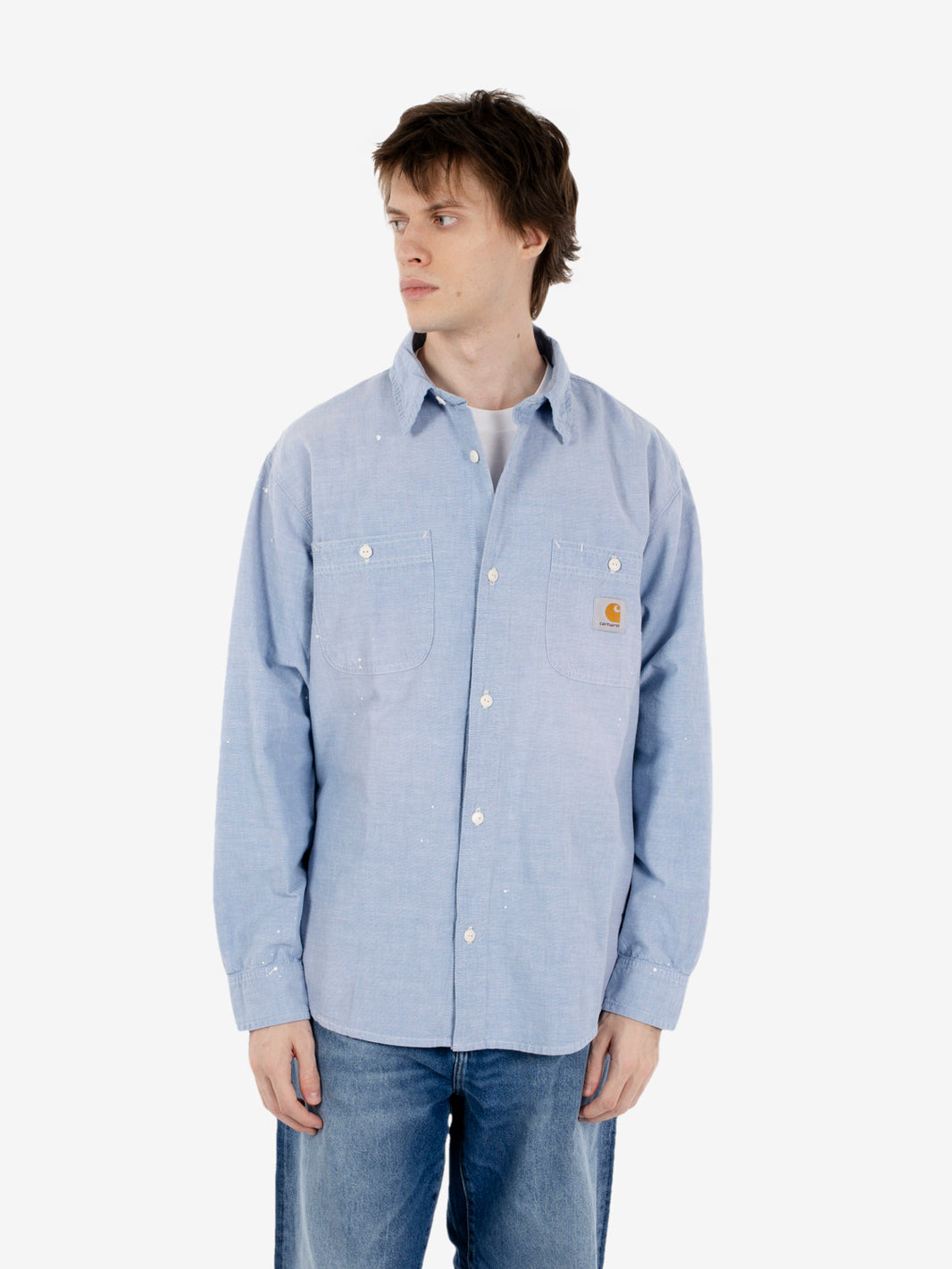 L/S Painter shirt blue