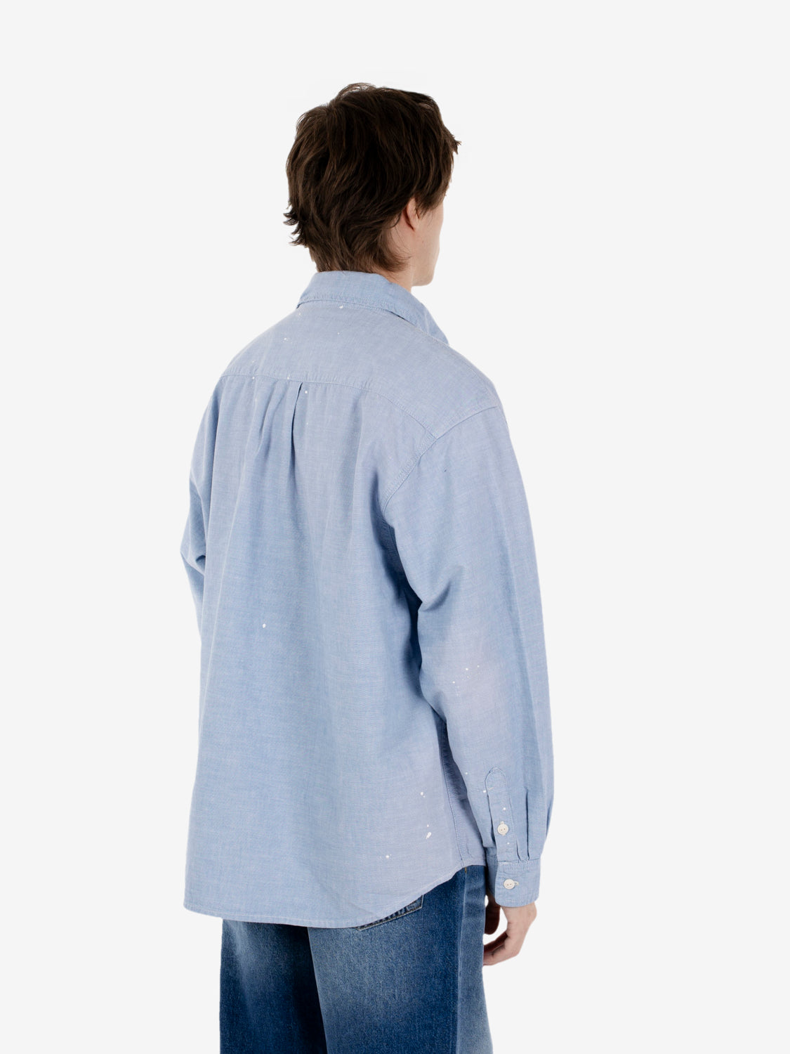 L/S Painter shirt blue