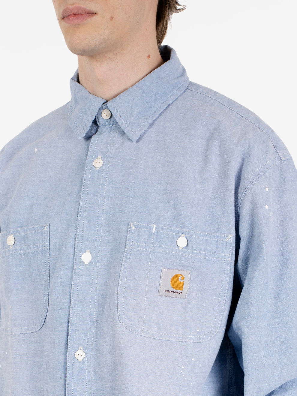 L/S Painter shirt blue