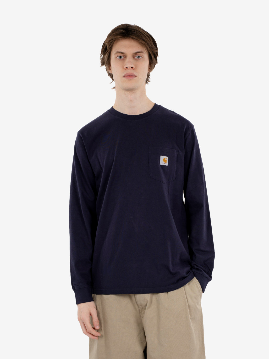 L/S Pocket T-Shirt dark navy