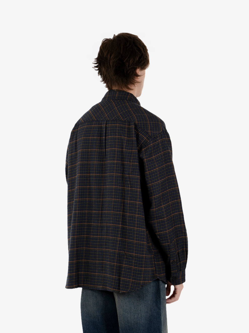 L/S Todrick shirt todrick houndstooth / blue