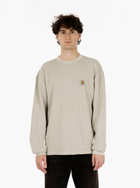 L/S Vista Waffle t-shirt fleur de sel 