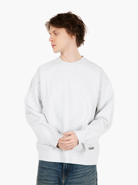 Label Script sweat ash heather