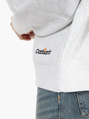 Carhartt WIP - Label Script sweat ash heather