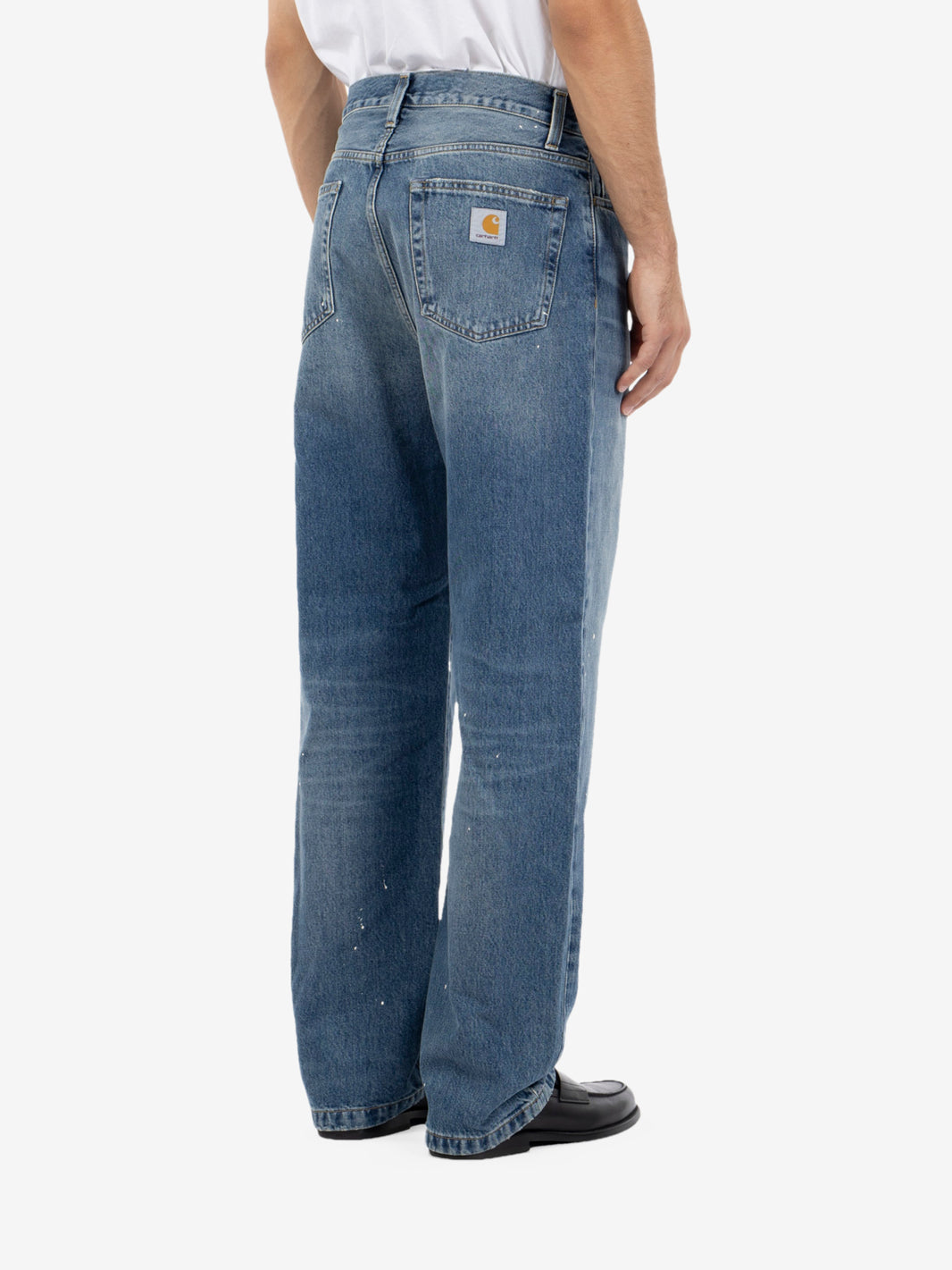 Landon Pant blue destroy wash