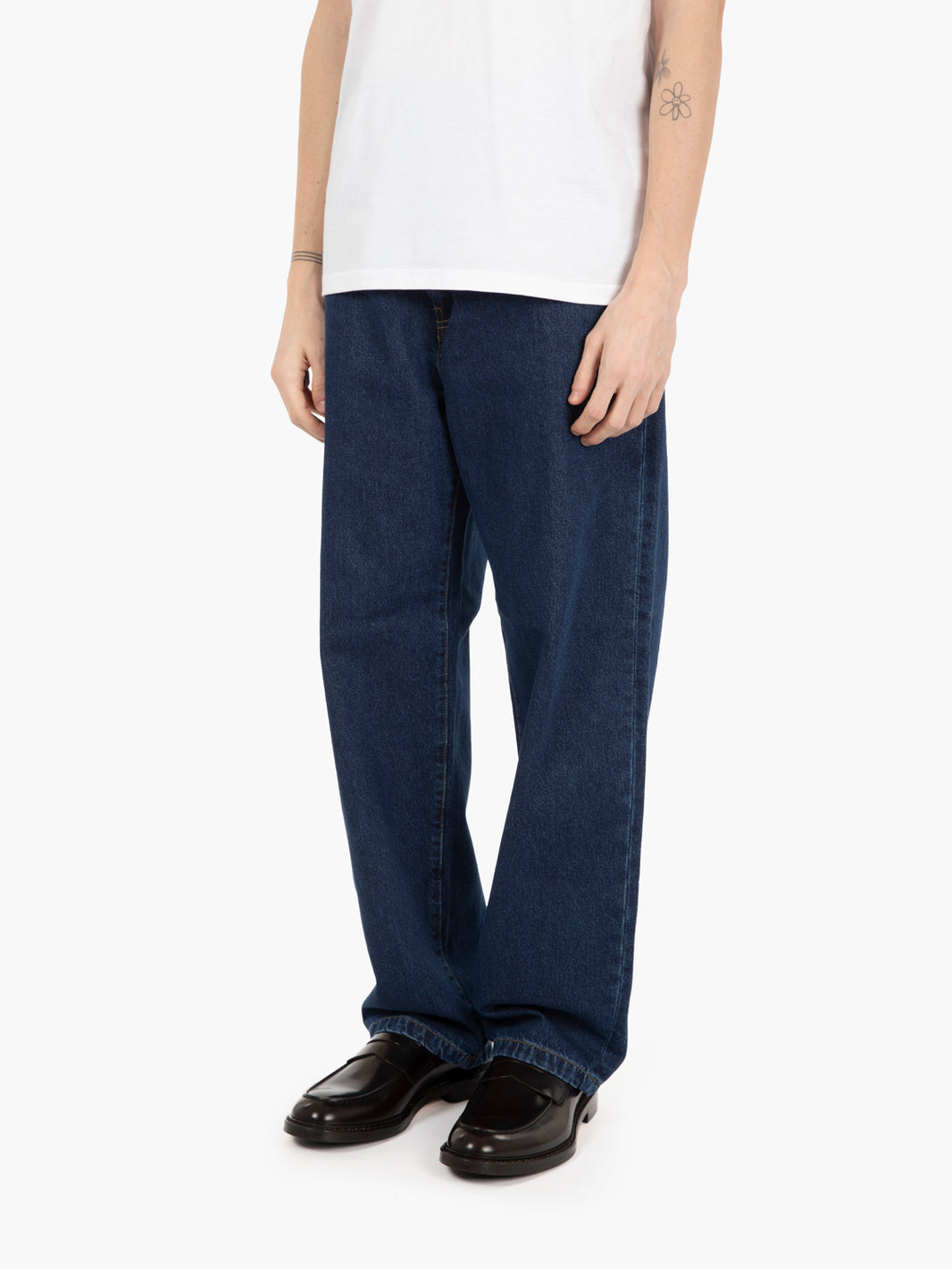 Landon pant blue stone washed denim 