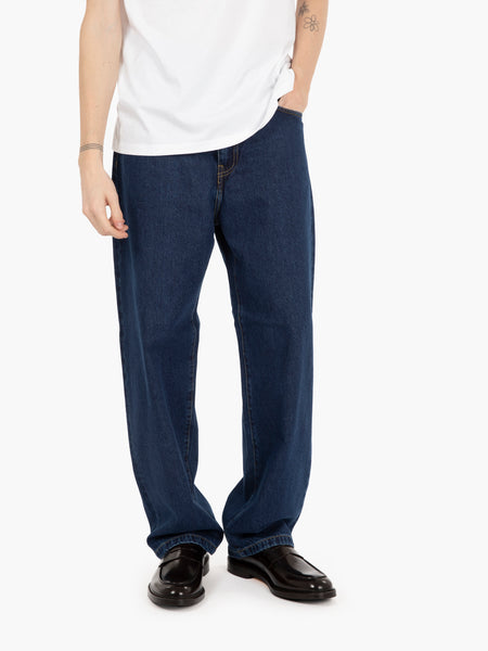 Landon pant blue stone washed denim