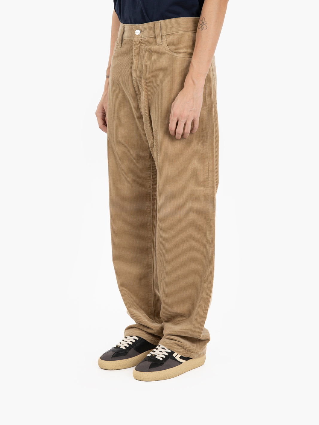 Landon Pant corduroy leather rinsed