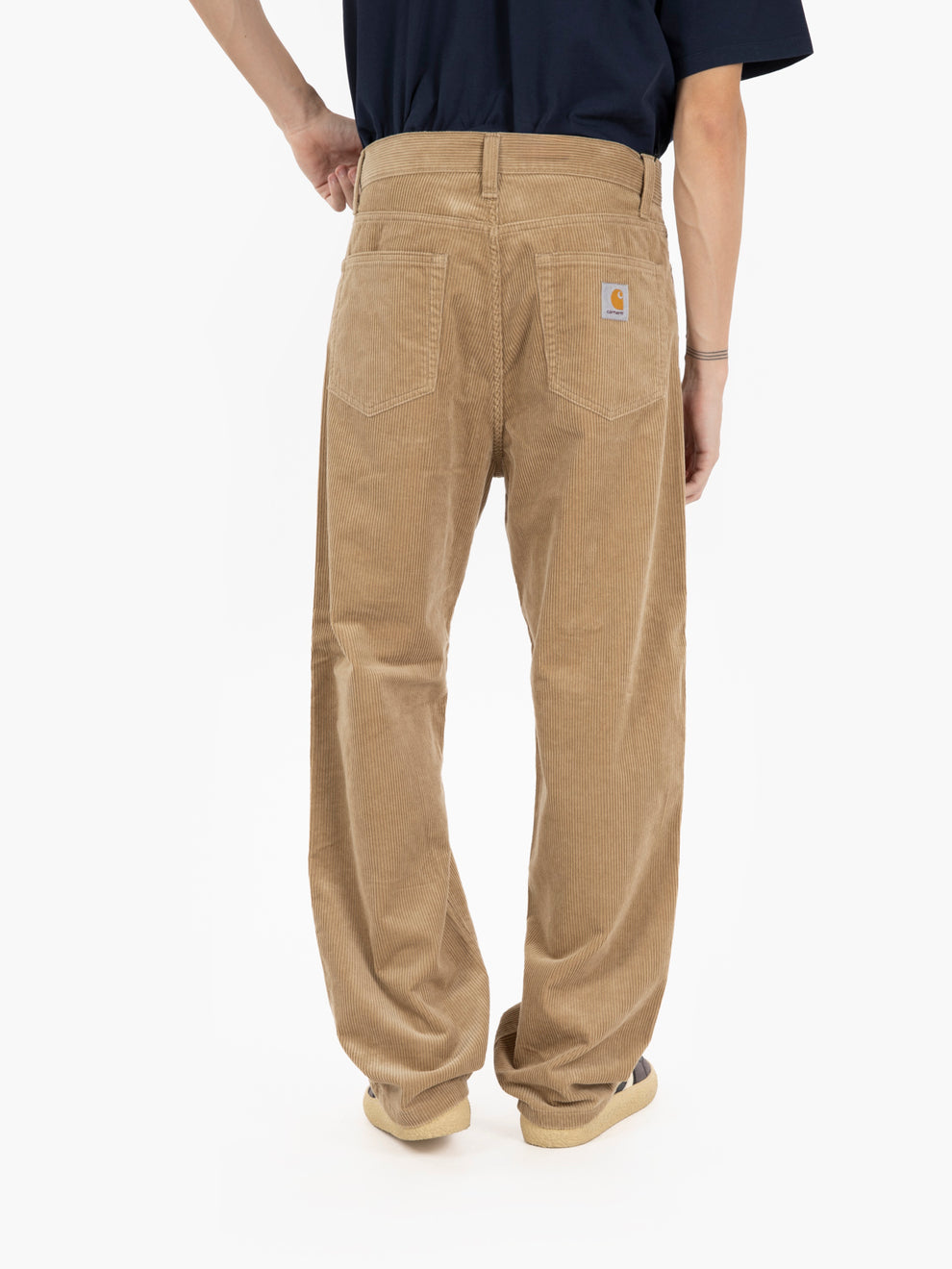 Landon Pant corduroy leather rinsed