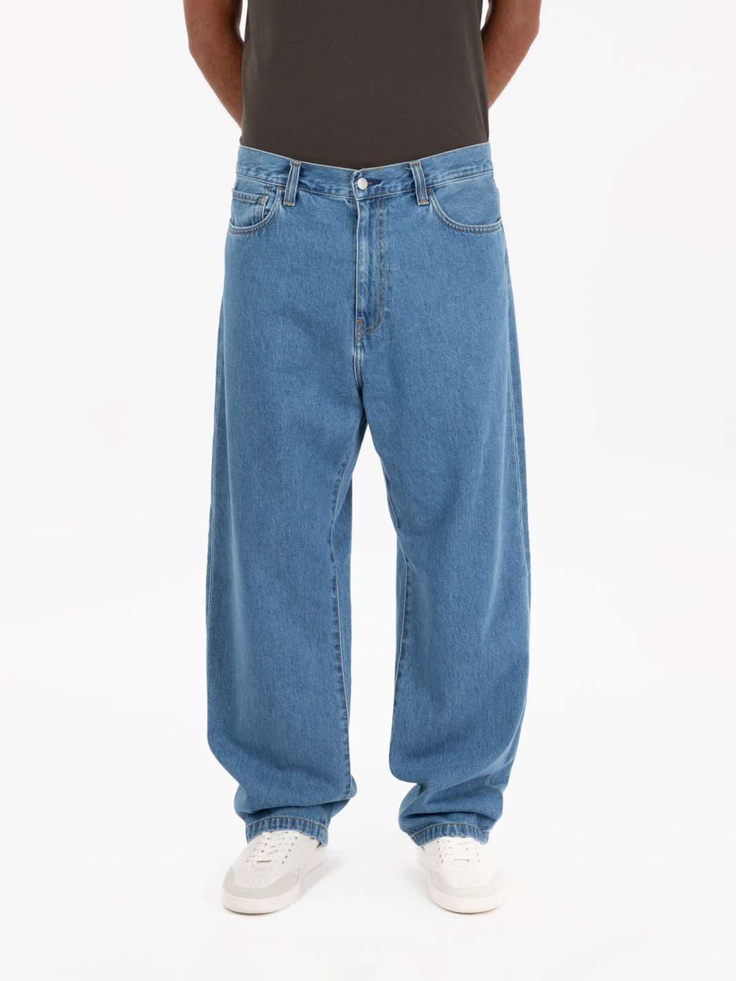 Landon Pant Robertson denim blue heavy stone wash