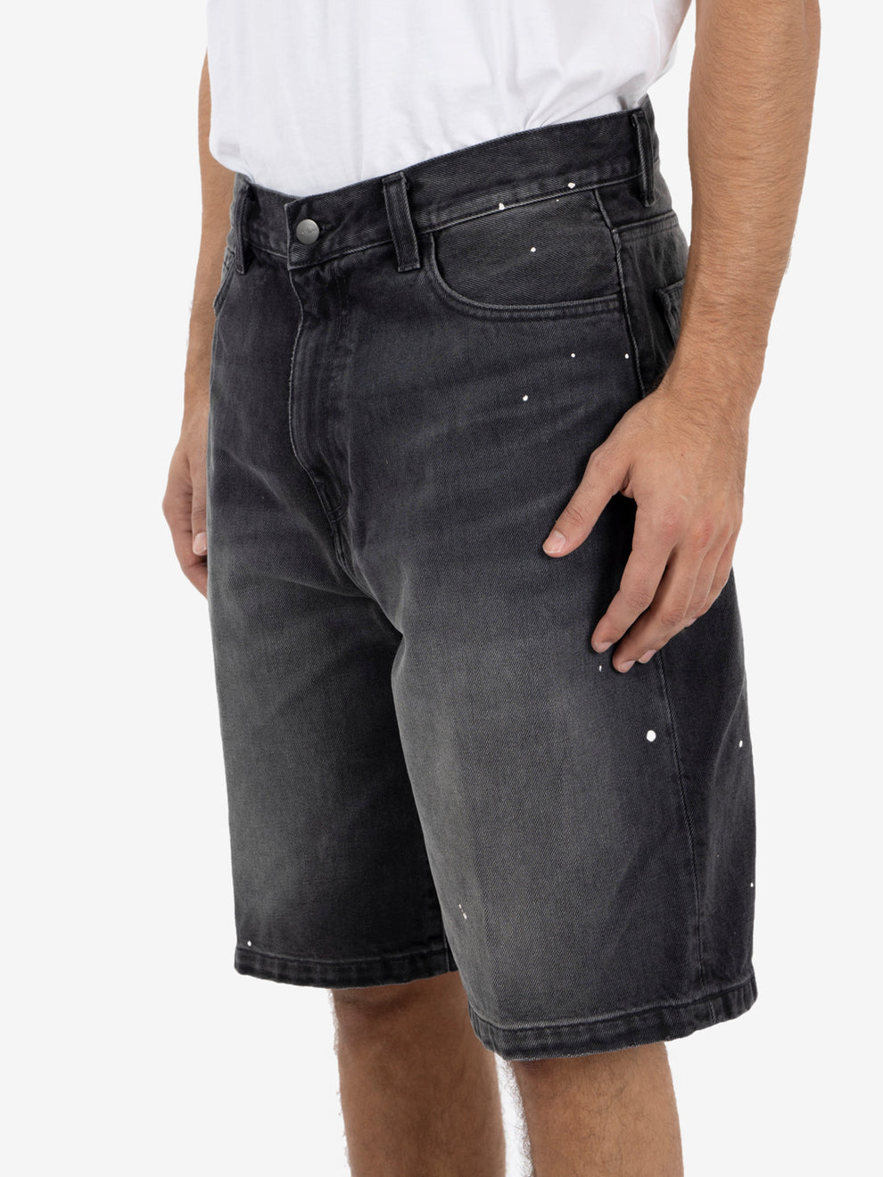 Landon Short black destroy wash