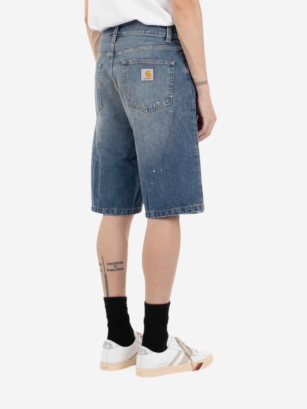 Landon Short blue destroy wash