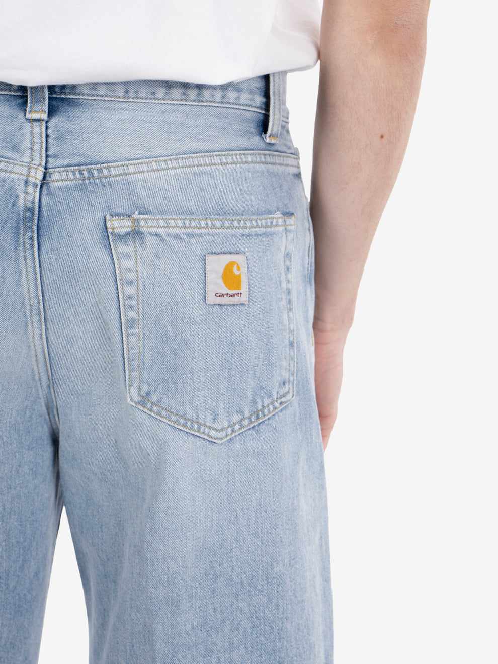 Langdon Short blue heavy stone 