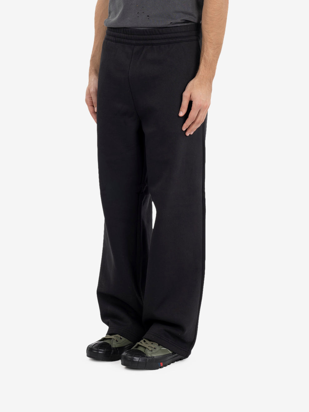Mack sweatpants black / wax