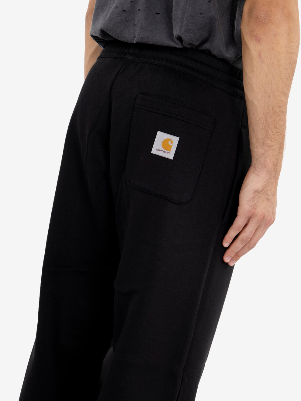 Mack sweatpants black / wax