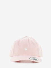 Carhartt WIP - Madison logo cap air pink / white