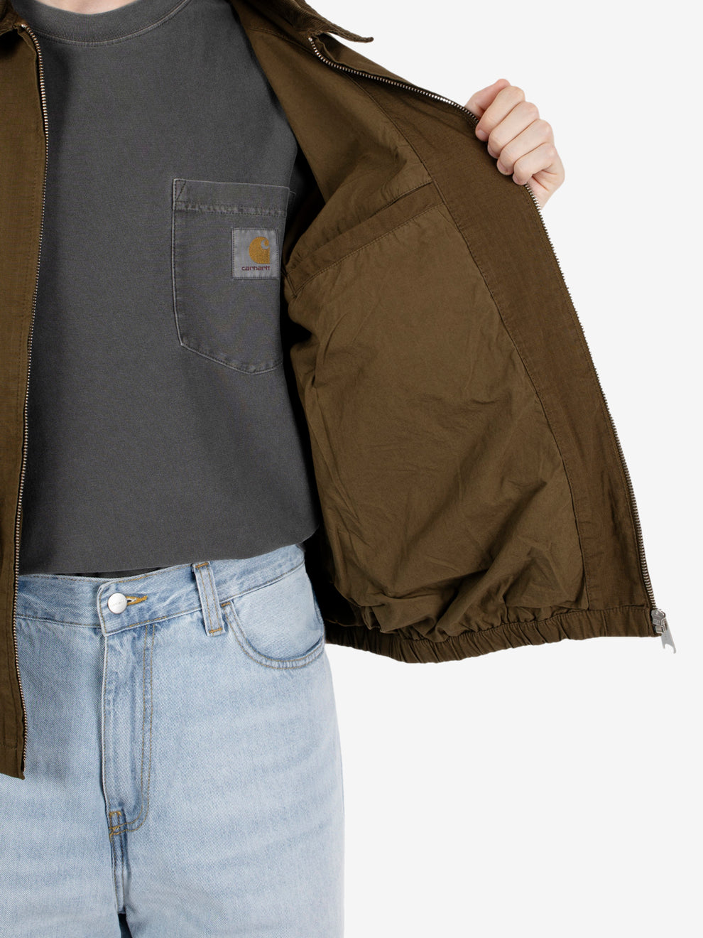 Madison Ripstop jacket dark beech / black