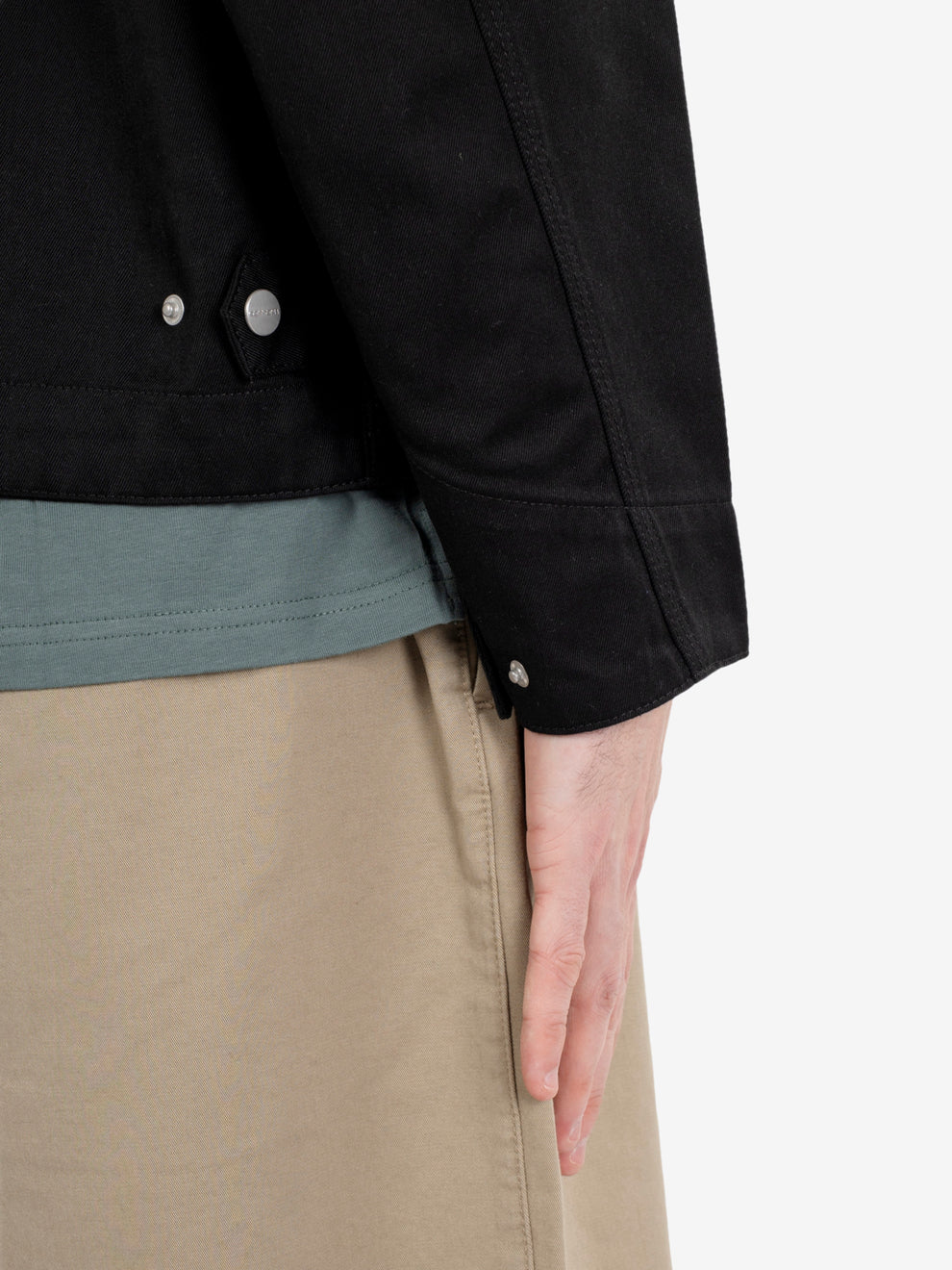 Module Script jacket black / white